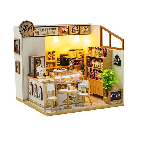 Casa negozio tè latte - , da