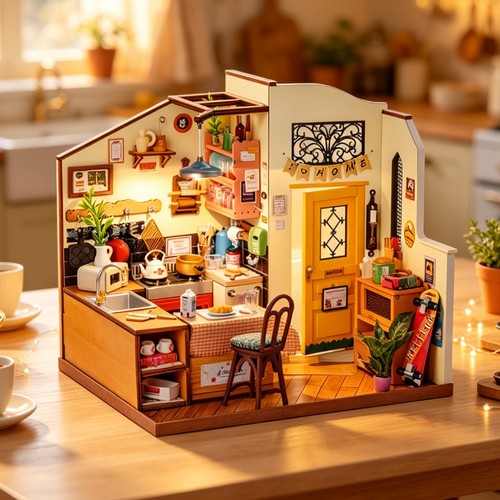 Rolife accogliente cucina - rolife, 1:24