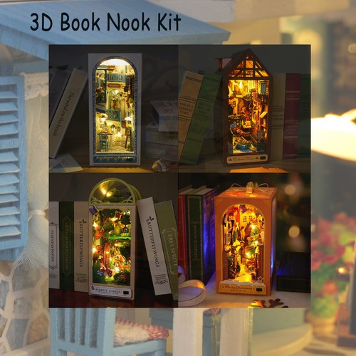 Kit angolo libro legno fai - angolo, 3d