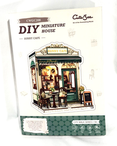 Cutebee book nook kit casa - cutebee,