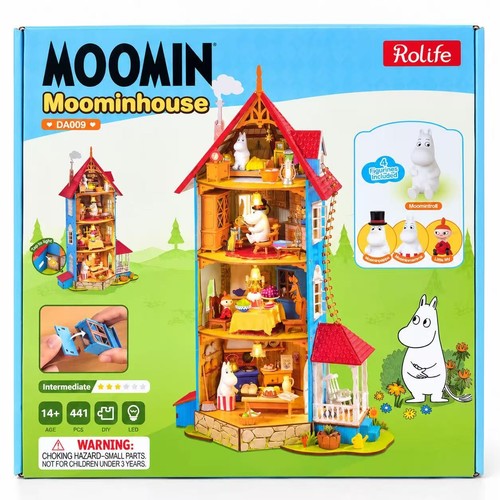 Rolife moominhouse kit casa - rolife, in