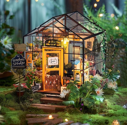 Rolife diy miniature - miniature, house