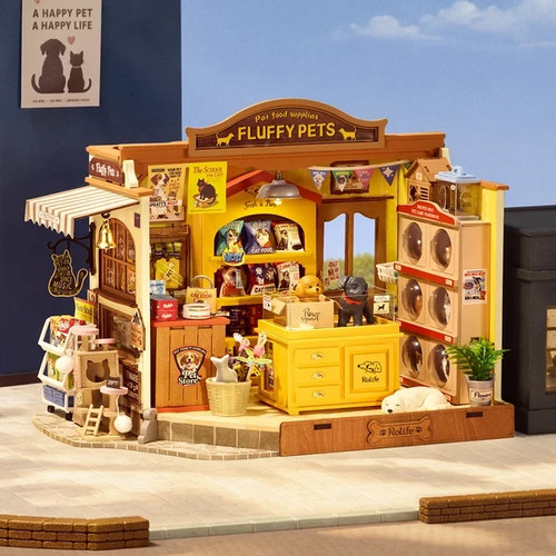 Rolife casa miniatura - casa,