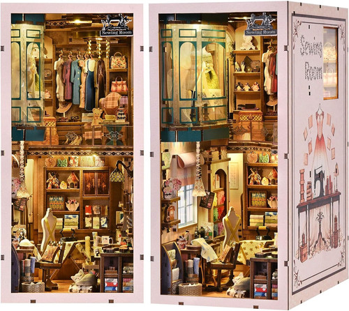Book nook kit camera da - nook,