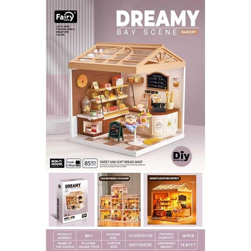 Kit casa miniatura fai da - casa,